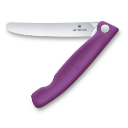 Cutit Pliabil Victorinox Bucatarie / Camping, Lama Zimzata 11cm, 6.7835.FC1